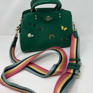 Coach Mini Lillie Carryall with Diary Embroidery